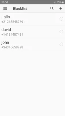 Call Blocker Blacklist android App screenshot 5